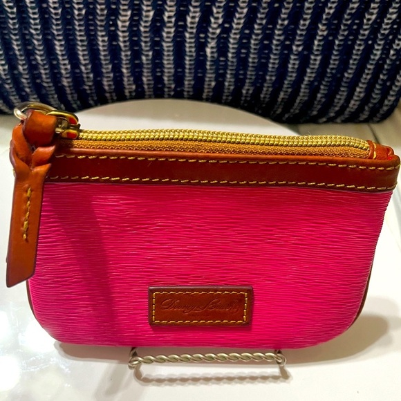 Dooney & Bourke Cork Leather Wristlet, Pink - Picture 3 of 13